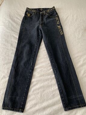 MCM Jeans Women's size 30 Made in Italy 100% cotton mom jeans vintage Y2K